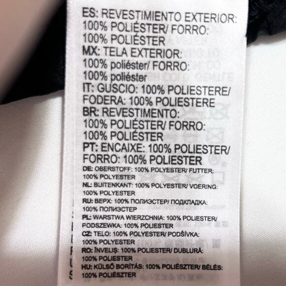 Quicksilver Windbreaker Jacket Waterman Men Medium Full-Zip Hoodie Black Used - Picture 11 of 11